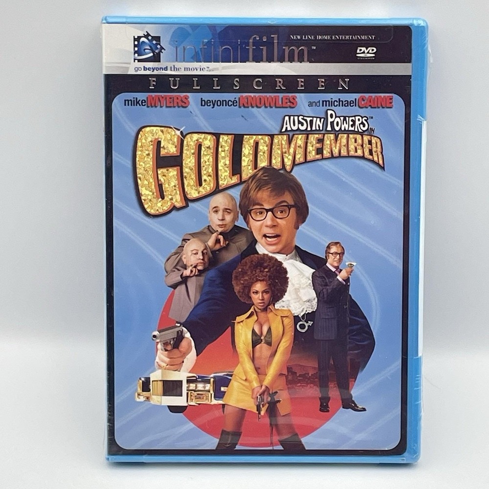 Austin Powers in Goldmember (DVD, 2002, Full Screen Infinifilm‎ Series) - NEW